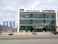 HMF - HYUNDAI - Ankara Bölge Müdürlüğü Cephe Reklamları