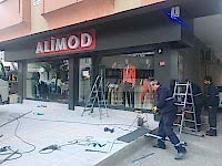 Mağaza Dış Cephe Tadilatı - Reklam Ürünleri İmalatları