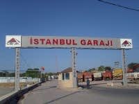 Nakliyeciler Sitesi Giriş Tabelası