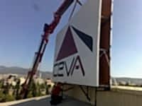 Ceva Logistics - Ege Bölge Müdürlüğü Çatı Reklamı
