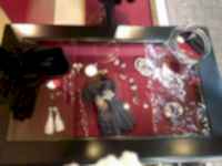 Ahşap aksesuar teşhir ünitesi