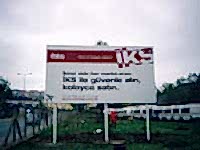 Otokoç Aydınlatmalı Yol Panosu