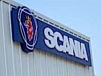 Scania Tabelası Yakın Çekim