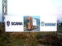 Scania Yol Tabelası