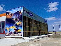 Temsa Komatsu Yurtdışı Reklam Çalışması